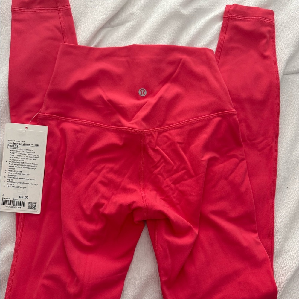 Lululemon Pink Align HR Pants